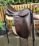 17" PH CLASSIC SHOW/DESSAGE SADDLE MW/WIDE BROWN