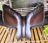 17" PH CLASSIC SHOW/DESSAGE SADDLE MW/WIDE BROWN