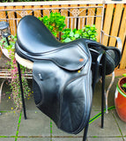 17.5 Kent & Masters S compact GP/Jump standard wither.  Black. Wide/XW