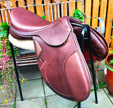 17" PESSOA TT JUMP MEDIUM BROWN (AS NEW CONDITION)