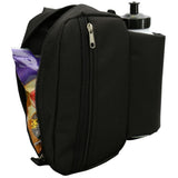 INSULATED WATER BOTTLE WITH ZIPPER POUCH CASE