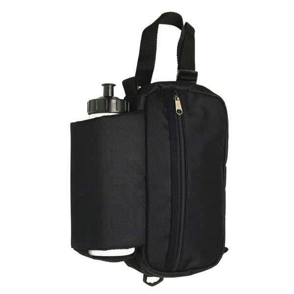 INSULATED WATER BOTTLE WITH ZIPPER POUCH CASE