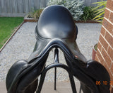 SOLD.......17" Kent & Masters S Series Surface Block Dressage Saddle