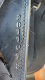 SOLD.....17.5"  PH LIBERTY CLOSE CONTACT DRESSAGE SADDLE WIDE.