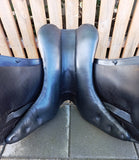 SOLD...........17" PRESTIGE X HELEN DRESSAGE SADDLE, MW/W 34....ON HOLD