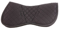 ZILCO QUILTED HALF PAD WITH INSERTS  (BLACK)