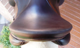 SOLD.........17" BRUCE SMITH DRESSAGE MW BROWN