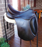 SOLD.........17" BRUCE SMITH DRESSAGE MW BROWN