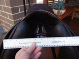 SOLD.........17" BRUCE SMITH DRESSAGE MW BROWN