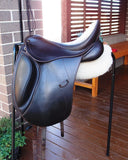 SOLD.........17" BRUCE SMITH DRESSAGE MW BROWN