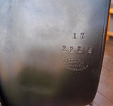 SOLD.........17" BRUCE SMITH DRESSAGE MW BROWN