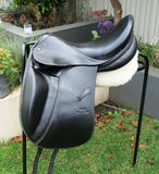 SOLD................17.5" STUBBEN PORTOS DRESSAGE SADDLE 32 WIDE