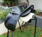 SOLD................17.5" STUBBEN PORTOS DRESSAGE SADDLE 32 WIDE