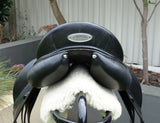 SOLD................17.5" STUBBEN PORTOS DRESSAGE SADDLE 32 WIDE