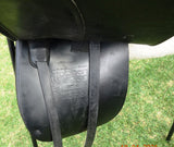 SOLD................17.5" STUBBEN PORTOS DRESSAGE SADDLE 32 WIDE