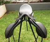 SOLD................17.5" STUBBEN PORTOS DRESSAGE SADDLE 32 WIDE