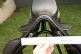 SOLD................17.5" STUBBEN PORTOS DRESSAGE SADDLE 32 WIDE