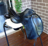 SOLD.....17.5"  PH LIBERTY CLOSE CONTACT DRESSAGE SADDLE WIDE.