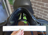 SOLD.....17.5"  PH LIBERTY CLOSE CONTACT DRESSAGE SADDLE WIDE.