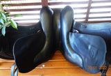 SOLD.....17.5"  PH LIBERTY CLOSE CONTACT DRESSAGE SADDLE WIDE.