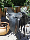 SOLD.....17.5"  PH LIBERTY CLOSE CONTACT DRESSAGE SADDLE WIDE.