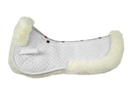 KIEFFER MERINO FLEECE HALF PAD WHITE,