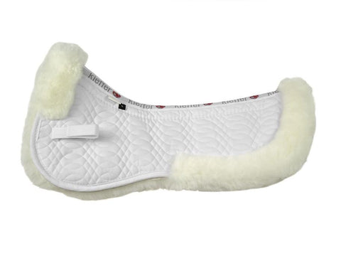 KIEFFER MERINO FLEECE HALF PAD WHITE,