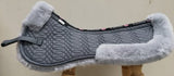 Kieffer Merino Fleece Half Pad Grey, S, M & L