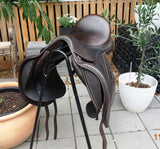 SOLDL.........17.5" HARRY DABBS PLATINUM XF DRESSAGE SADDLE W