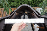 SOLDL.........17.5" HARRY DABBS PLATINUM XF DRESSAGE SADDLE W