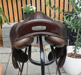 SOLDL.........17.5" HARRY DABBS PLATINUM XF DRESSAGE SADDLE W