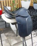 SOLD.........17" IDEAL DRESSAGE SADDLE MEDIUM GULLET AS NEW CONDITION