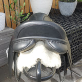 SOLD.........17" IDEAL DRESSAGE SADDLE MEDIUM GULLET AS NEW CONDITION
