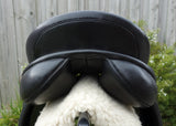 SOLD........17" LUCARDIE ELITE DRESSAGE SADDLE WIDE GULLET