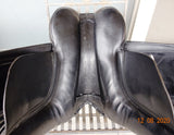 SOLD........17" LUCARDIE ELITE DRESSAGE SADDLE WIDE GULLET