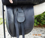 SOLD........17" LUCARDIE ELITE DRESSAGE SADDLE WIDE GULLET
