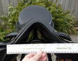 SOLD........17" LUCARDIE ELITE DRESSAGE SADDLE WIDE GULLET