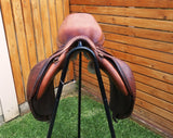 SOLD.......17.5" SOUTHERN STARS JUMP SADDLE