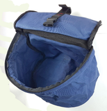 COLLAPSIBLE FEED BAG BLUE OR PURPLE