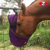 COLLAPSIBLE FEED BAG BLUE OR PURPLE