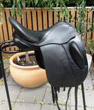 SOLD......17.5" DEFIANCE FORCE DRESSAGE SADDLE MW