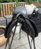 SOLD......17.5" DEFIANCE FORCE DRESSAGE SADDLE MW