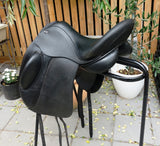 SOLD......17.5" DEFIANCE FORCE DRESSAGE SADDLE MW