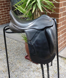 SOLD.............17.5"  Fairfax Monoflap Dressage Saddle Medium Wide