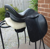 SOLD............17.5" Harry Dabbs Elegant XF Dressage Saddle W-XW