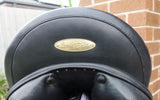 SOLD............17.5" Harry Dabbs Elegant XF Dressage Saddle W-XW