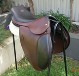 SOLD.....17" HARRY DABBS JAGUAR AP/JUMP SADDLE MW-W....ON HOLD