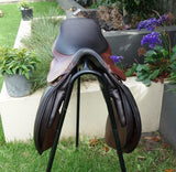 SOLD.....17" HARRY DABBS JAGUAR AP/JUMP SADDLE MW-W....ON HOLD