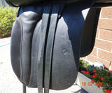 SOLD.....17.5" JEFFRIES DRESSAGE SADDLE M-MW