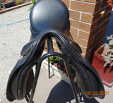 SOLD.....17.5" JEFFRIES DRESSAGE SADDLE M-MW